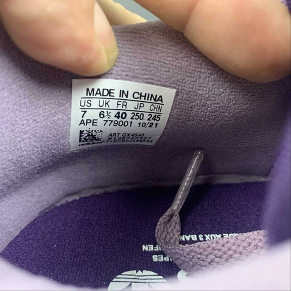 adidas Forum 84 Low Shoes Light Purple Red White Mens Sneakers - Picture 5 of 14